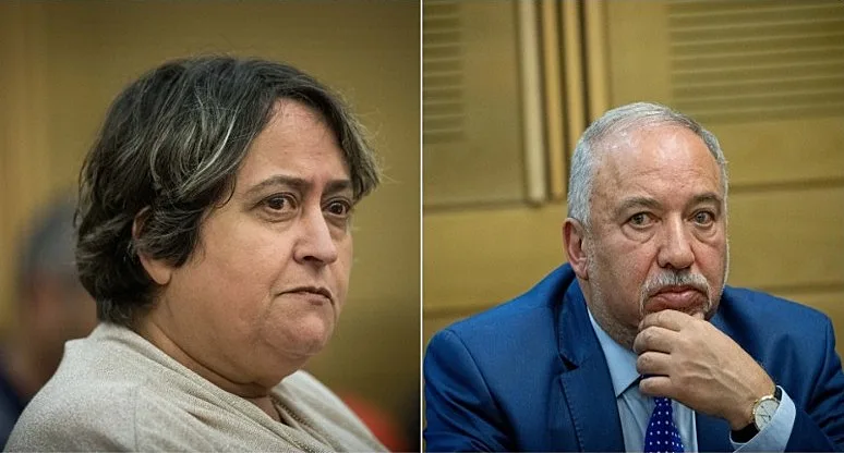 אביגדור ליברמן ויפה בן דוד