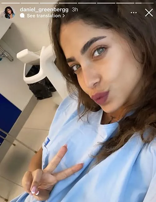 הדוגמנית דניאל גרינברג