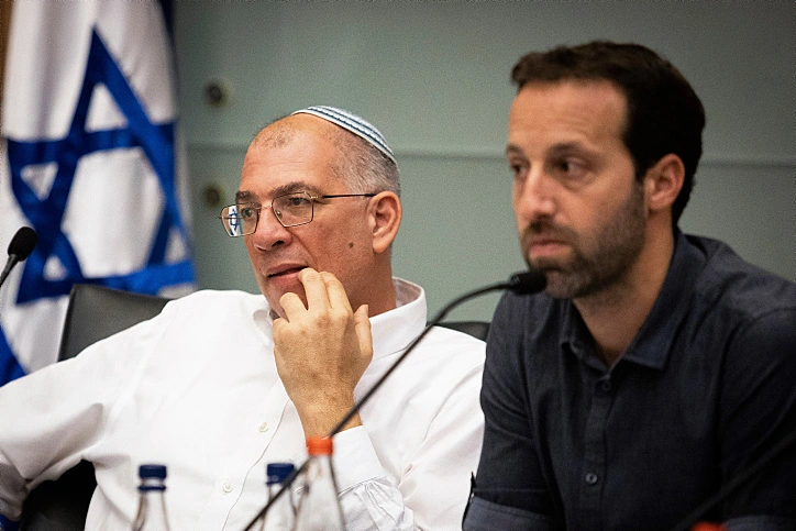 רם שפע וניר אורבך בוועדת הכנסת
