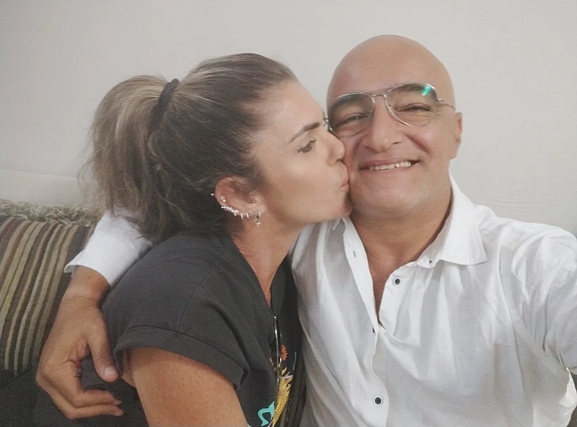 דודי אשכנזי ורעייתו לפני השחרור ביוון