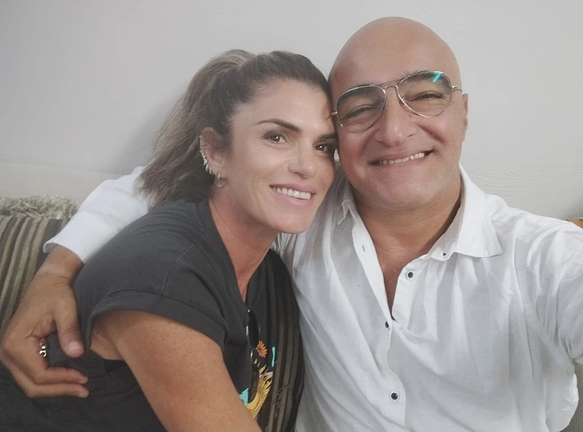 דודי אשכנזי ורעייתו לפני השחרור ביוון