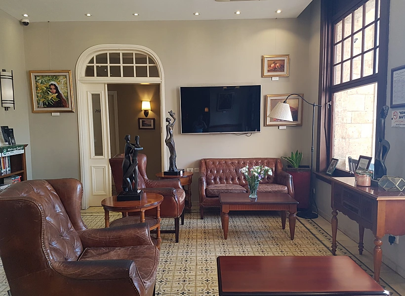 לובי מלון קולוני. צילום: ינינה זסלבסקי אפק