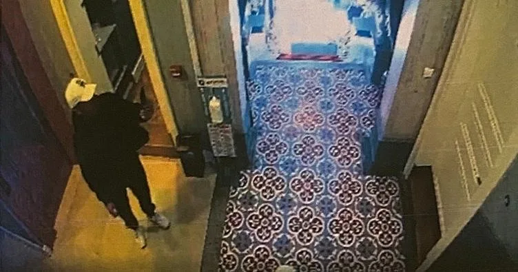 אחד מחברי החוליה האיראנית כפי שתועד במצלמה במלון בטורקיה