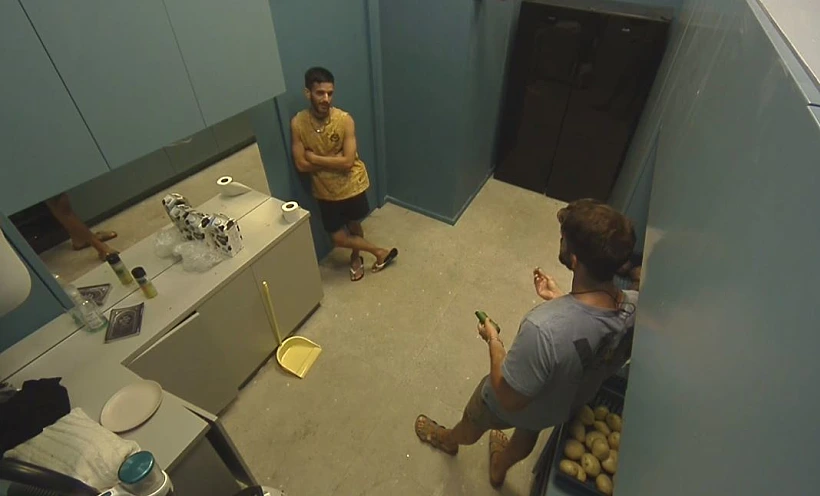 שחף רז וקאזם חליליה | האח הגדול 4