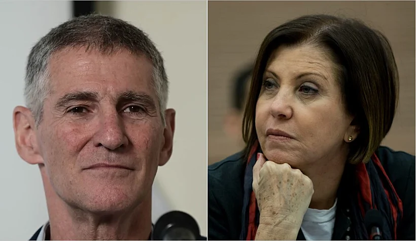 יו''ר מרצ לשעבר, זהבה גלאון וח''כ יאיר גולן