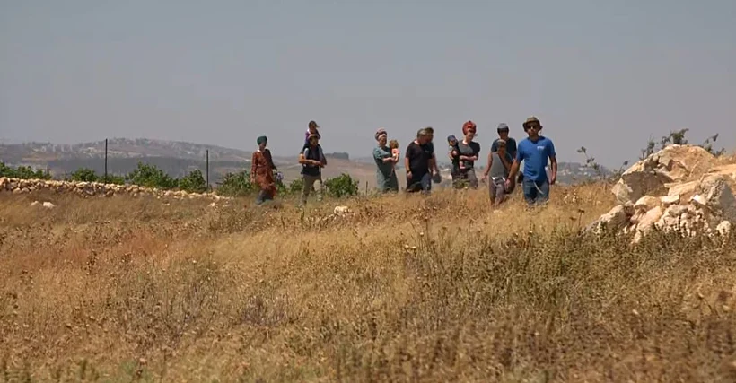 מתנחלים בדרום הר חברון