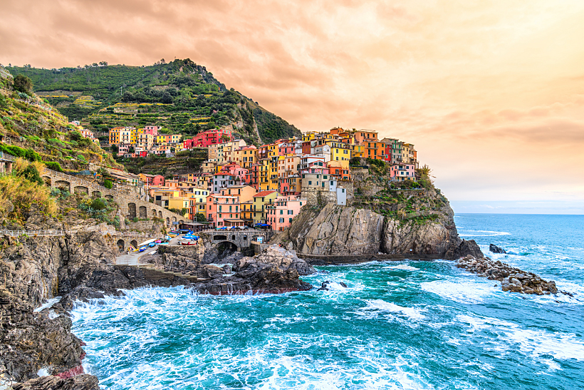 Manarola,fishing,village,,seascape,in,five,lands,,cinque,terre,national