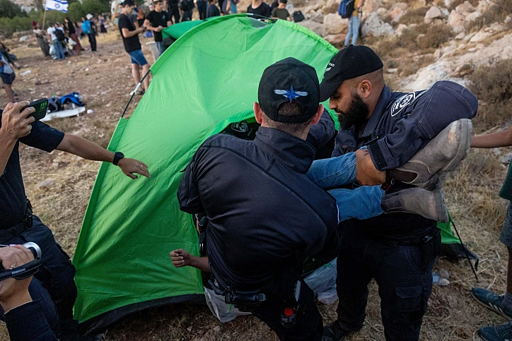 עימותים בפינוי המאחזים
