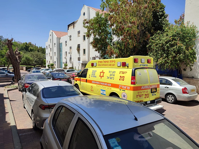 זירת הרצח וההתאבדות בבית שמש