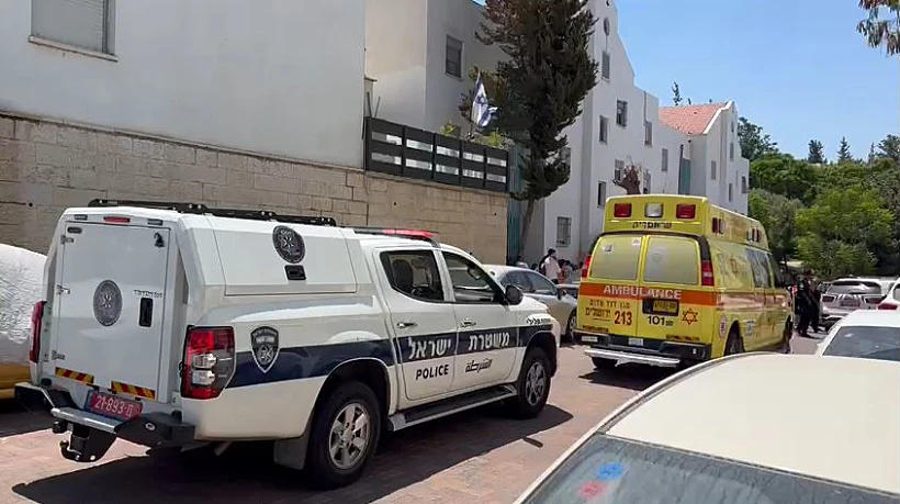 זירת הרצח וההתאבדות בבית שמש