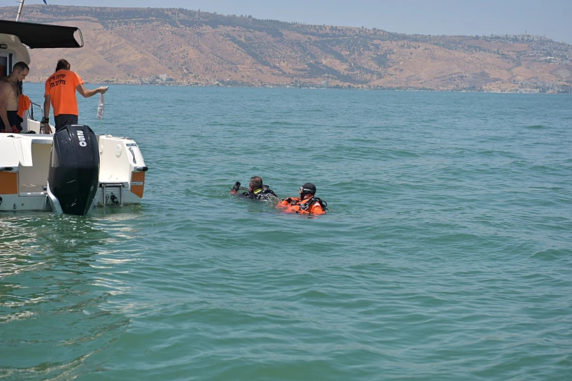 החיפושים אחר עו''ד ראאיד מחאמיד, הנעדר בכנרת