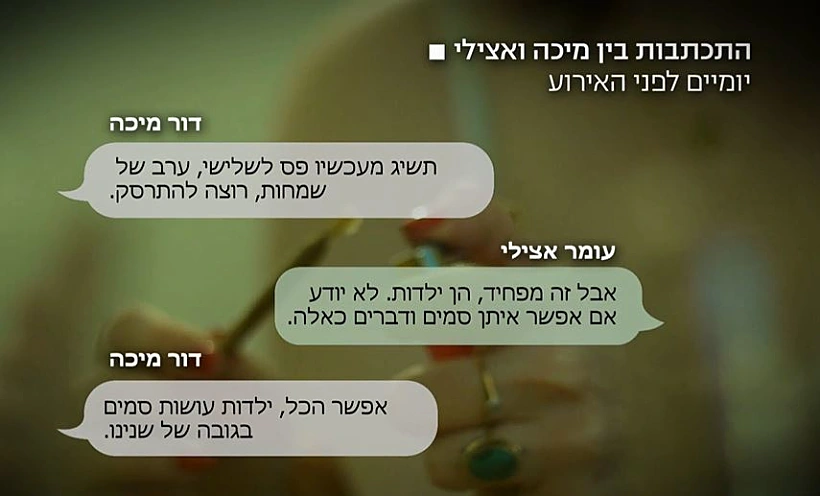 התכתבות בין מיכה ואצילי