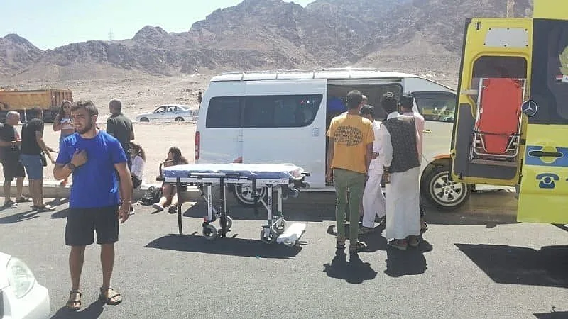 תאונת דרכים במעורבות ישראלים בסיני