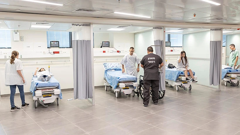 חדר המיון החדש בבית החולים איכילוב בתל אביב