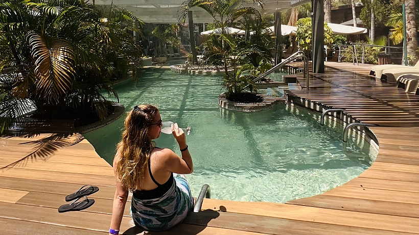 הבריכה הטרמומינרלית של הספא וילג