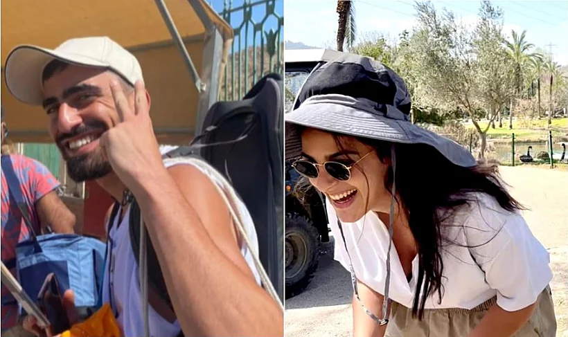 מתן לוזון, בן 26 מפתח תקווה, ויובל קשת, בת 24 מחיפה שנהרגו בתאונת הדרכים בסיני