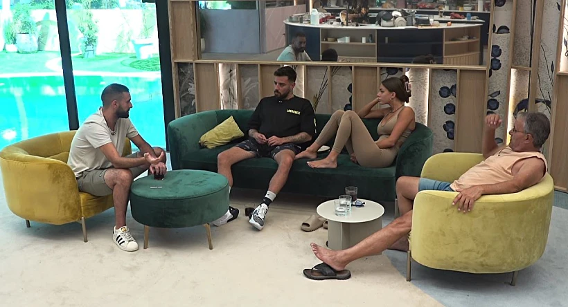 דוד מהצרי, דיאן שוורץ, נתנאל רודניצקי ומשה קוגמן | האח הגדול 4