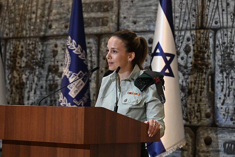 תא''ל נעמה רוזן גרימברג, המזכירה הצבאית לנשיא המדינה