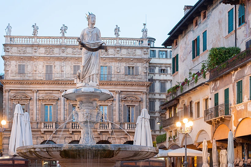 View,on,piazza,delle,erbe,is,a,square,in,verona