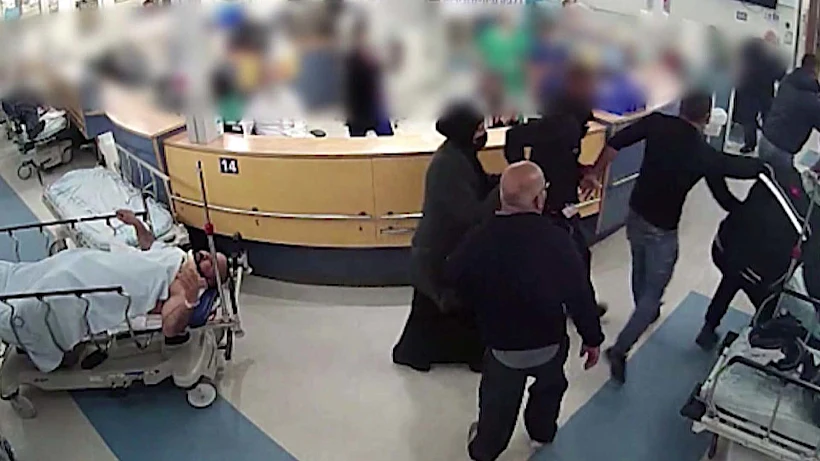 אלימות בבית חולים