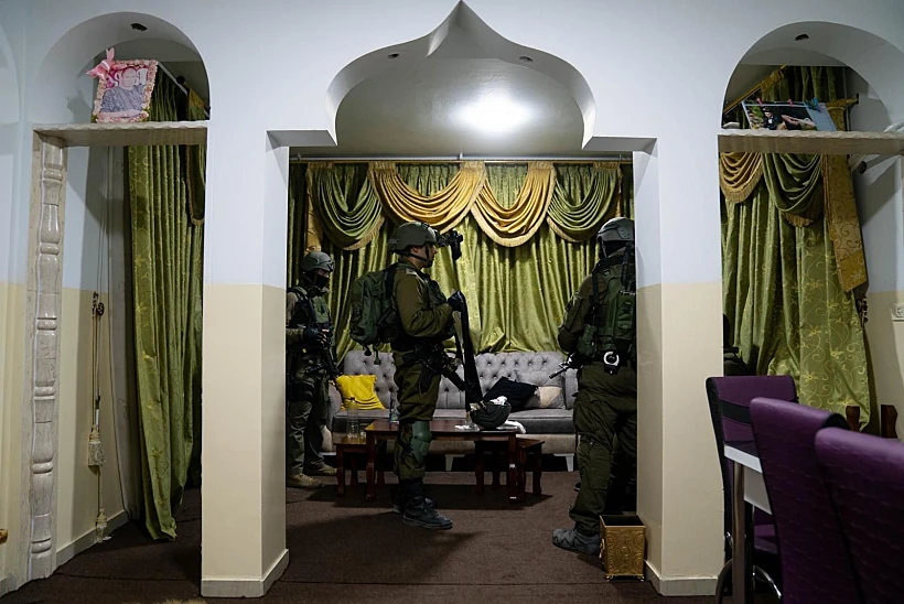 פעילות צה''ל ביו''ש בלילה הראשון למבצע עלות השחר