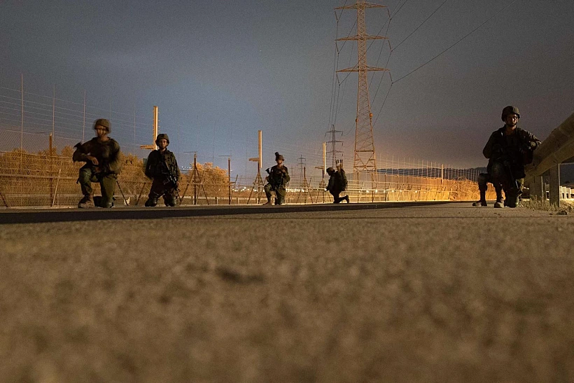 פעילות צה''ל ביו''ש בלילה הראשון למבצע עלות השחר