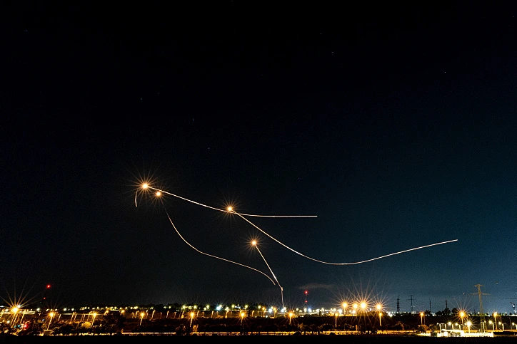 כיפת ברזל בפעולה