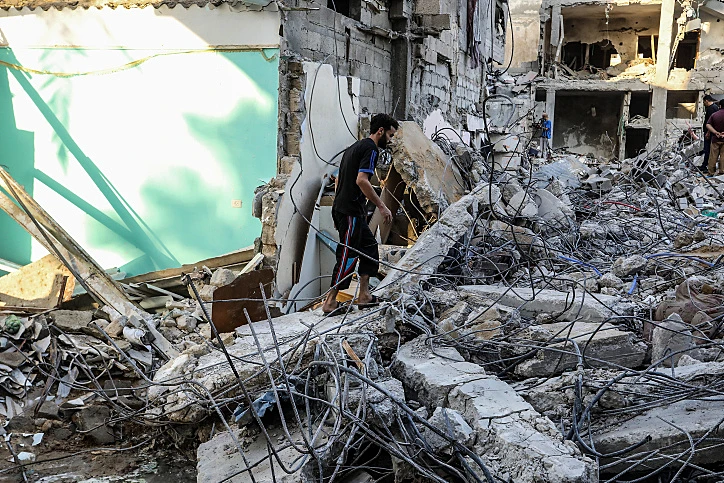 ההרס בעזה כתוצאה מתקיפות חיל האוויר