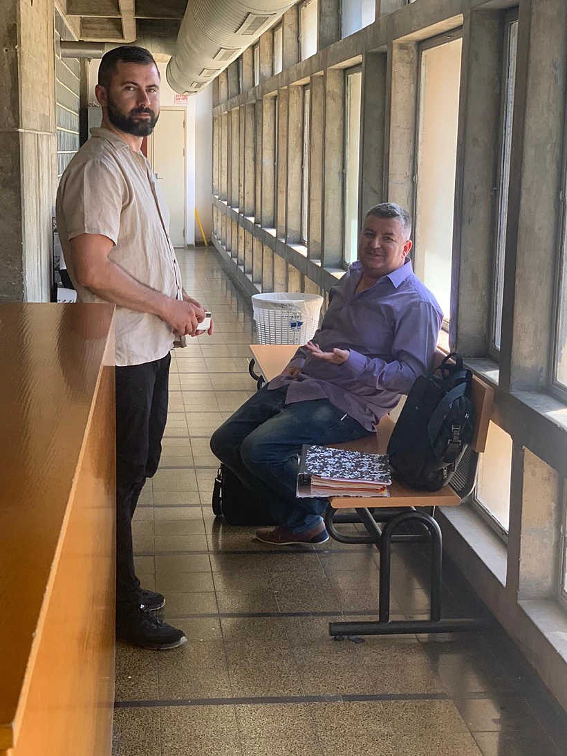 חוקרי המשטרה בתיק מוסלי