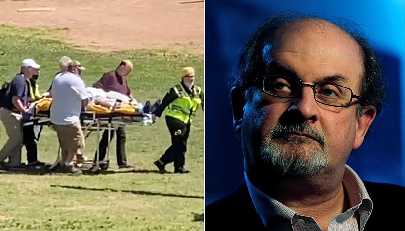 הסופר סלמאן רושדי נדקר בהרצאה בניו יורק