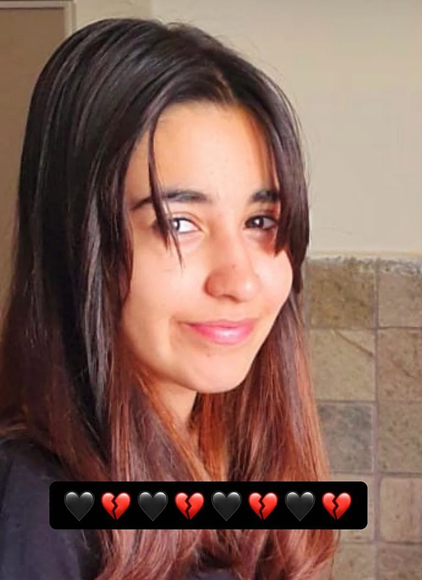 לירון ברמי בת ה-14 שנהרגה בתאונת הדרכים בפתח תקווה