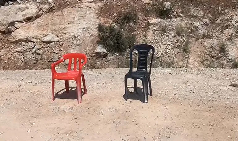 העמדה שבה שמר נתן פיטוסי ז''ל וחברו שירה בו בשוגג