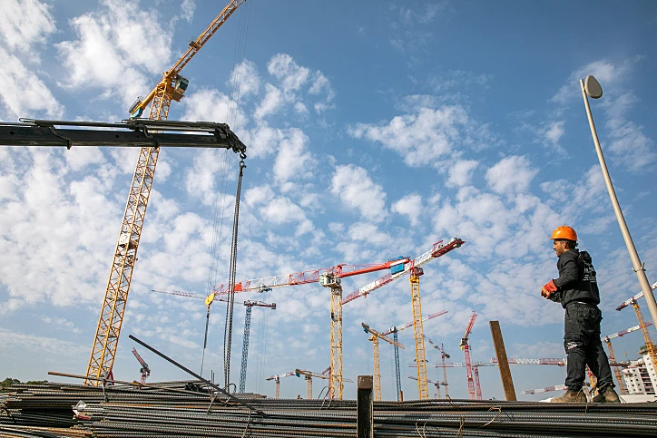 מחירי הדיור ממשיכים לעלות. אתר בנייה