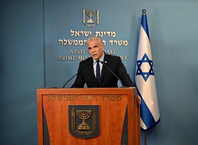 ראש הממשלה יאיר לפיד