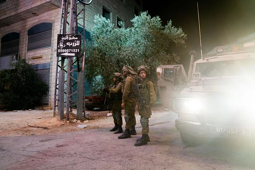 פעילות צה''ל לפנות בוקר בשטחים