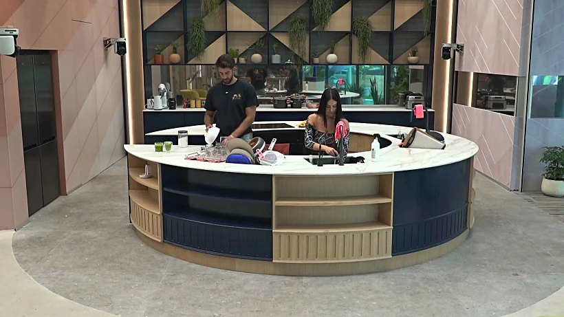 אילנה ושחף במטבח | האח הגדול עונה 4