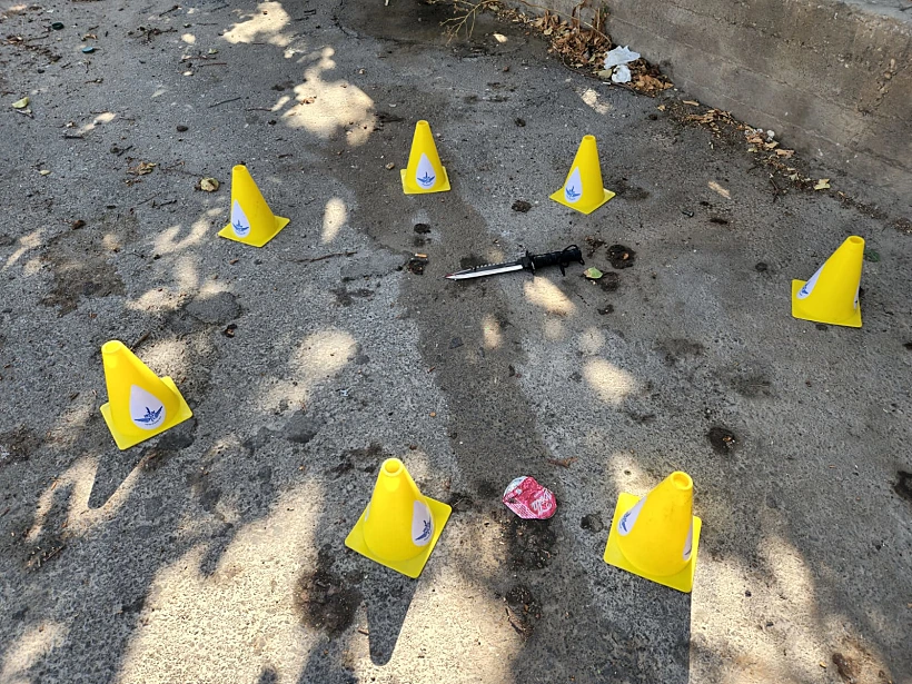 זירת הפיגוע