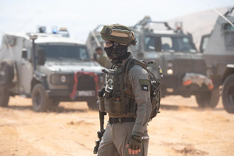 סריקות בזירה - בעקבות פיגוע הירי בבקעת הירדן