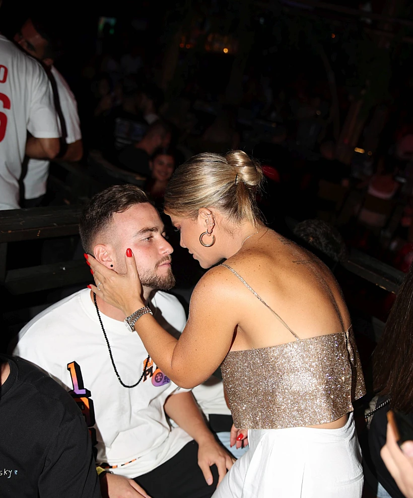 ג'קי אזולאי ובן זוגה בני פרץ