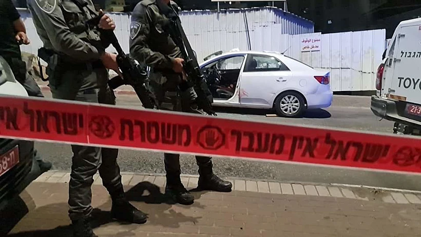 זירת רצח באום אל-פחם. ארכיון