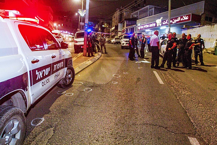 זירת רצח העיתונאי באום אל-פחם