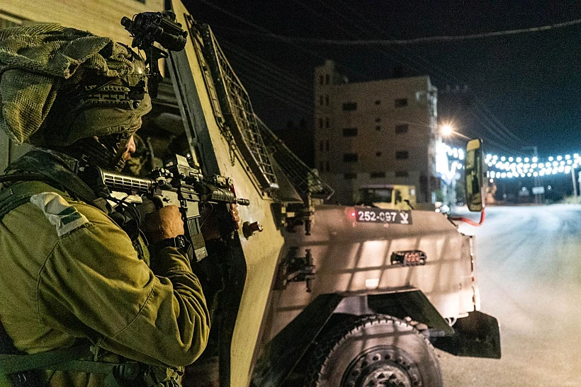 כוחות צה"ל במבצע מעצרים בשטחים