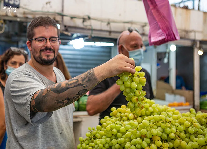 יום שוק. סיור קולינרי בשוק נתניה. צילום:הילה סער