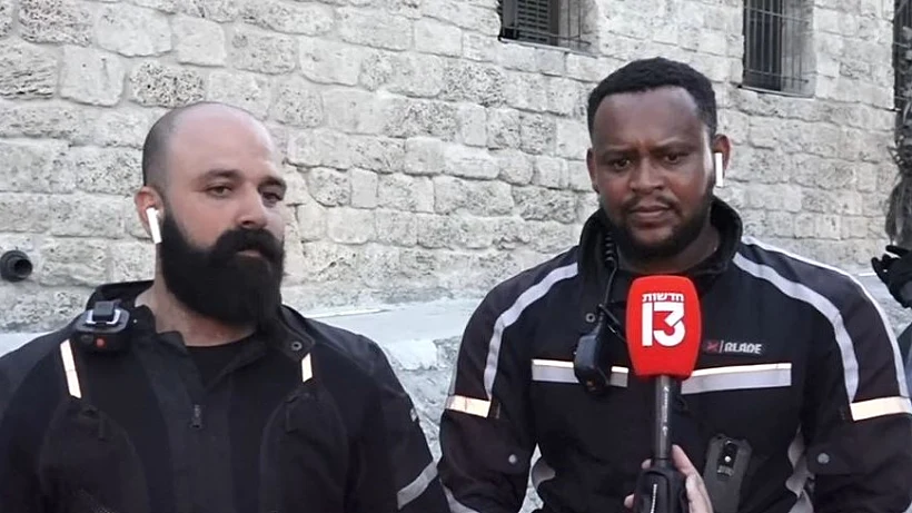 שריף חסון ומנגיסטו מוהאבאו, לוחמי היס''מ שסיכלו את הפיגוע ביפו