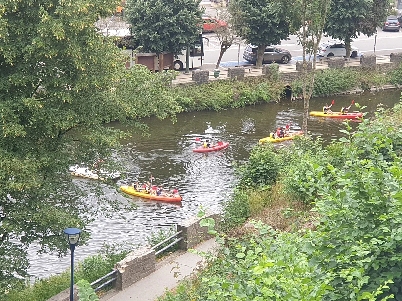 קייאקים בארדנים. צילום: דבורה שלפר
