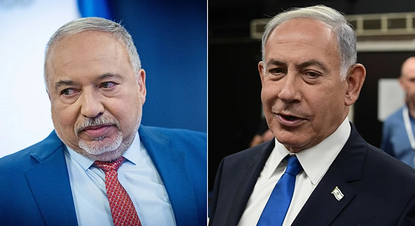 אביגדור ליברמן, בנימין נתניהו