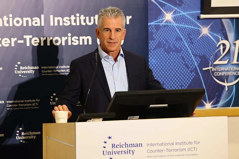 ראש המוסד דוד ברנע בכנס המכון למדיניות נגד טרור