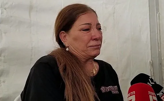 דליה פלח, אמו של רב-סרן בר פלח - שנפל בהיתקלות עם מחבלים בג'נין