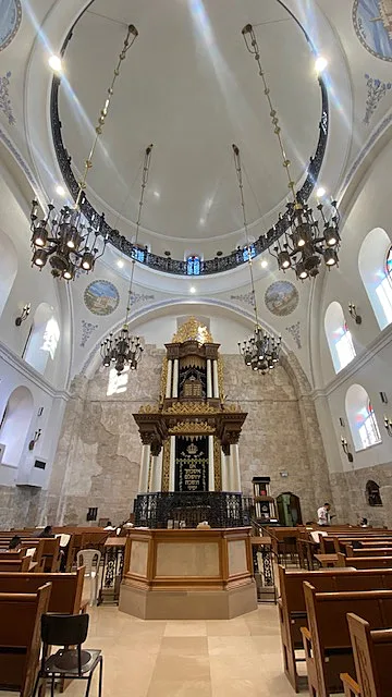 בית כנסת החורבה, ירושלים. צילום: דנה חפצדי