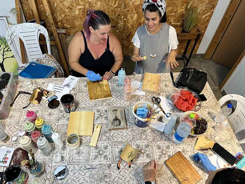 סיום אופטימי בסטודיו ''כנפיים ליצירה שלך''